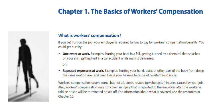 California Workers Compensation Types of Injuries